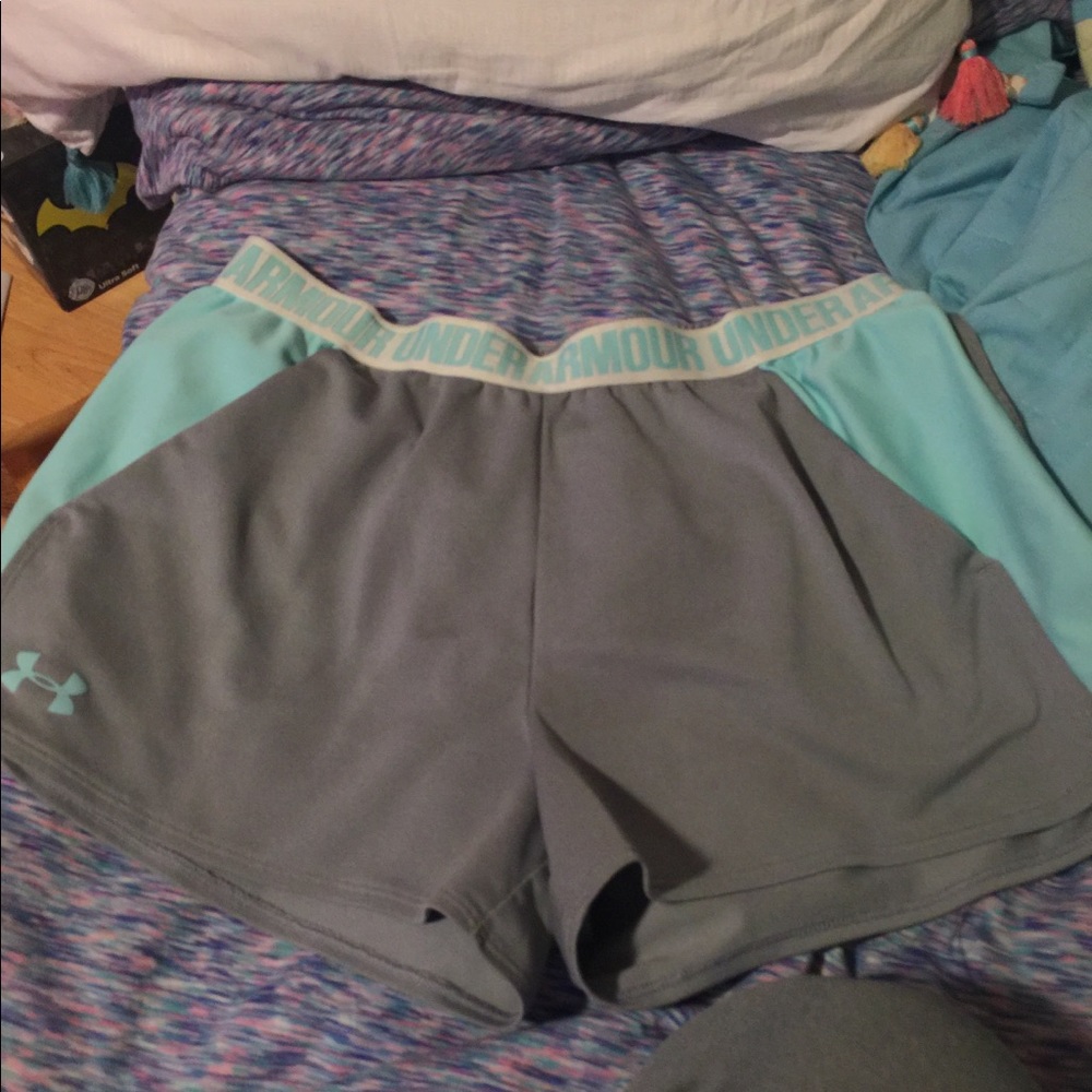 Under armor running shorts